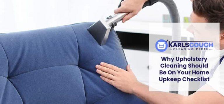 Upholstery Cleaning Should Be On Your Home